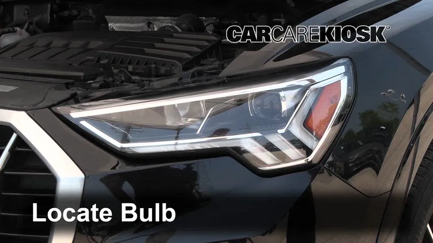 2020 Audi Q3 Premium Plus 2.0L 4 Cyl. Turbo Lights Daytime Running Light (replace bulb)